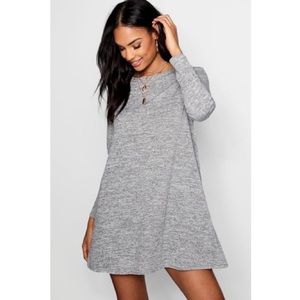 3/$20 💚 Grey knit sweater dress NWT